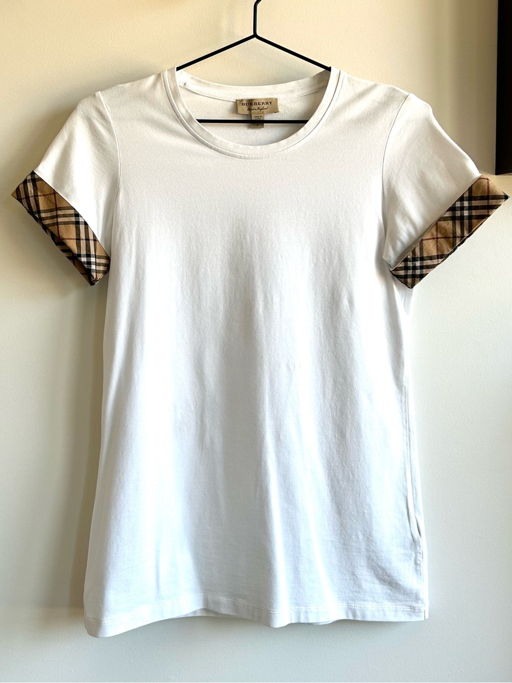 Burberry White Tee